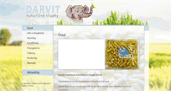 Desktop Screenshot of darvit.cz